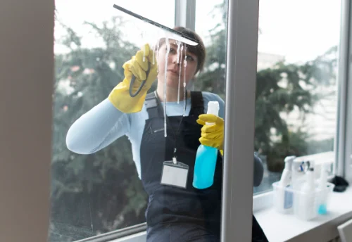Nettoyage de vitres intérieures et extérieures à Giou-de-Mamou